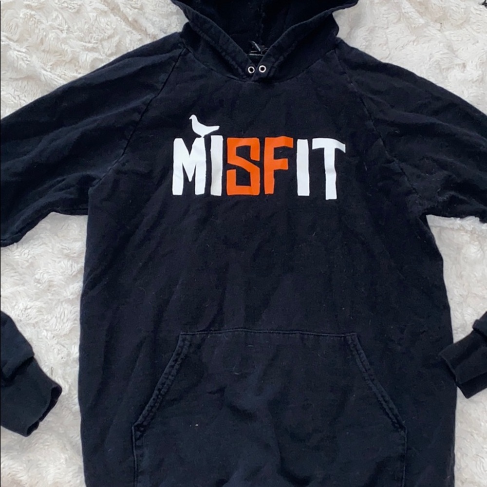 Misfit hooded sweatshirt
